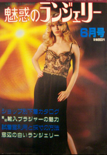  魅惑のランジェリー CHARM LINGERIE 1982年6月号 雑誌