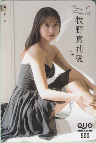 牧野真莉愛 月刊少年チャンピオン 2025年2月号 クオカード