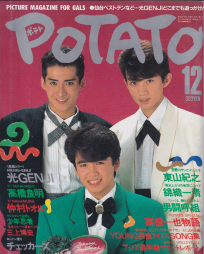  ポテト/POTATO 1987年12月号 雑誌
