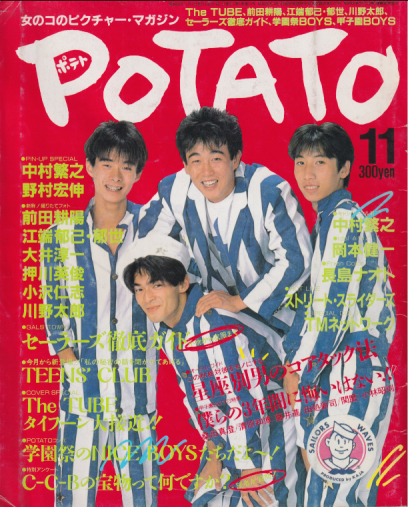  ポテト/POTATO 1985年11月号 雑誌