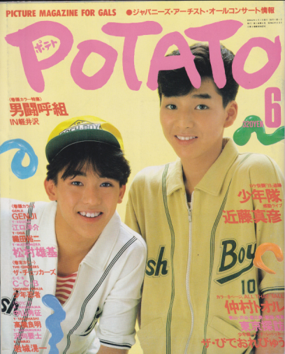 ポテト/POTATO 1987年6月号 雑誌