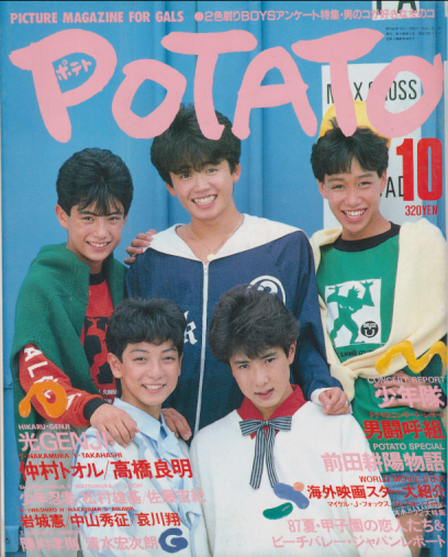 ポテト/POTATO 1987年10月号 雑誌