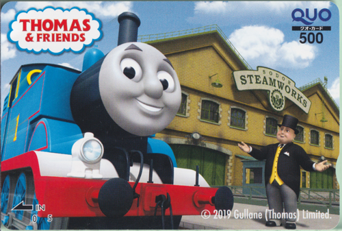 トーマス Gullane (Thomas) Limited 機関車トーマス-THOMAS & FRIENDS- クオカード