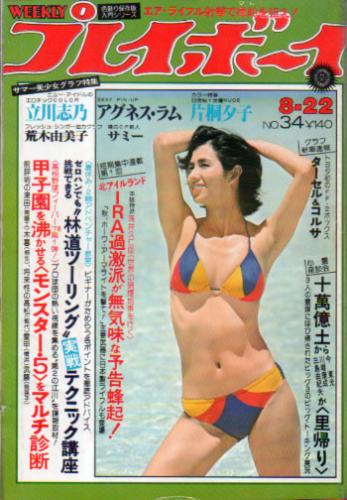  週刊プレイボーイ 1978年8月22日号 (No.34) 雑誌