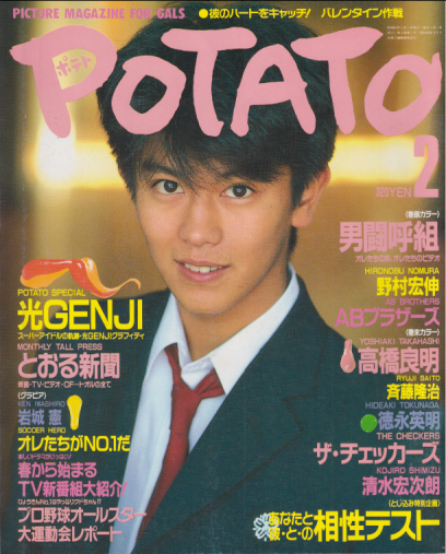 ポテト/POTATO 1988年2月号 雑誌