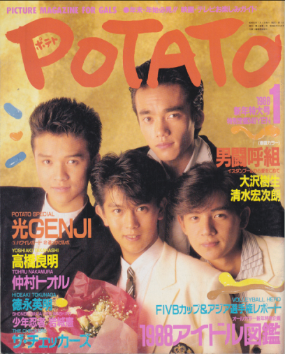 ポテト/POTATO 1988年1月号 雑誌