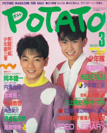 ポテト/POTATO 1988年3月号 雑誌