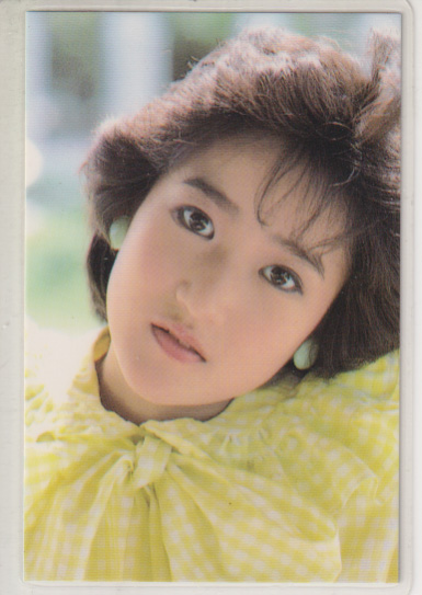 岡田有希子 AMADA/SUN MUSIC ラミネートカード (No.457) その他のグッズ