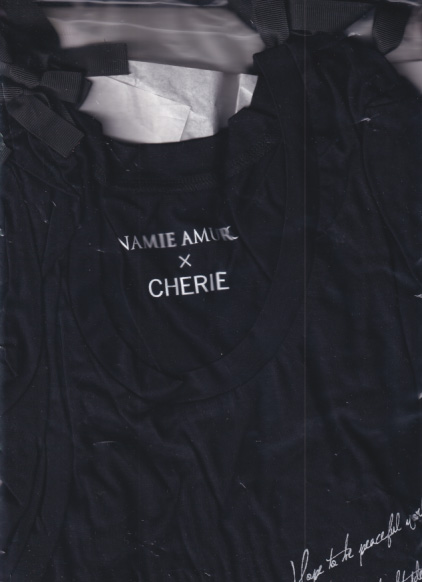 安室奈美恵 LIVE STYLE 2011 CHERIE コラボTシャツ