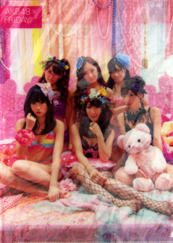 AKB48 AKB48 x FRIDAY コンビニ限定購入特典 2枚セット クリアファイル