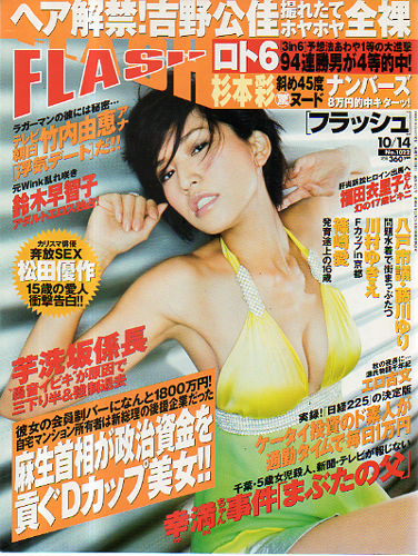  FLASH (フラッシュ) 2008年10月14日号 (1022号) 雑誌