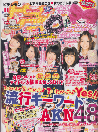  ピチレモン 2010年11月号 雑誌