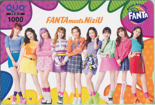 NiziU FANTA meets NiziU クオカード