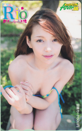 Rio ヤングアニマル嵐 図書カード