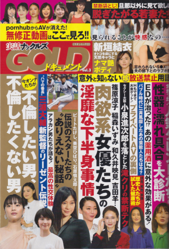  実話ナックルズGOLDドキュメント 2021年3月号 (Vol.3) 雑誌