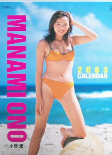 小野愛 2003年カレンダー カレンダー
