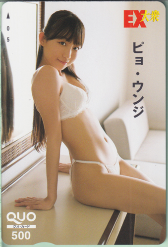 ピョ・ウンジ EX大衆 クオカード