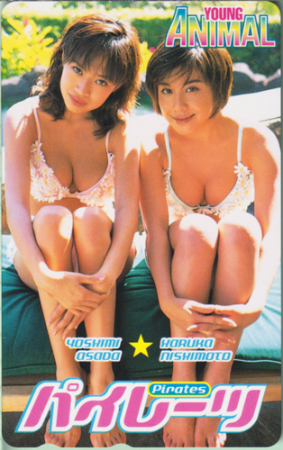パイレーツ ヤングアニマル テレカ