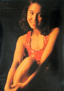 森川美穂 シングル「ブルーウォーター」 ポスター
