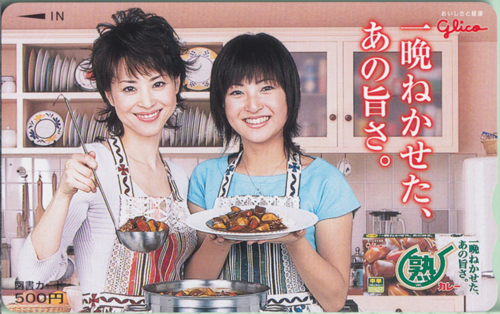 神田沙也加, 松田聖子 江崎グリコ 熟カレー　一晩ねかせた、あの旨さ。 図書カード