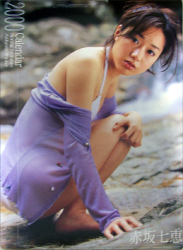 赤坂七恵 2000年カレンダー カレンダー