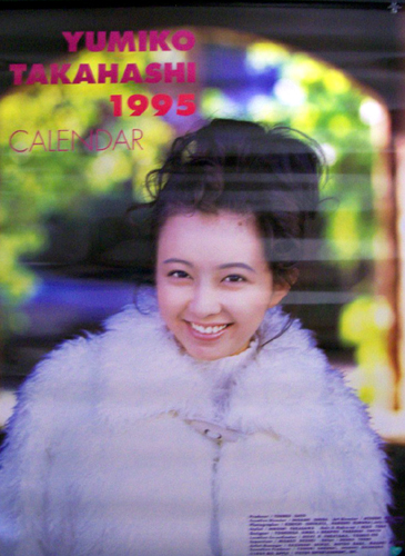 高橋由美子 1995年カレンダー カレンダー
