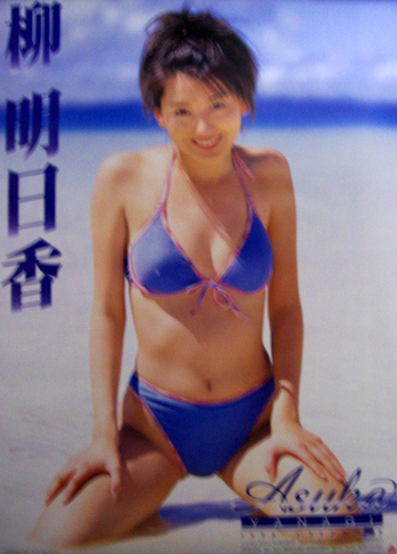 柳明日香 1998年カレンダー カレンダー