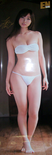 吉木りさ アサヒ芸能エンタメ 等身大 ポスター
