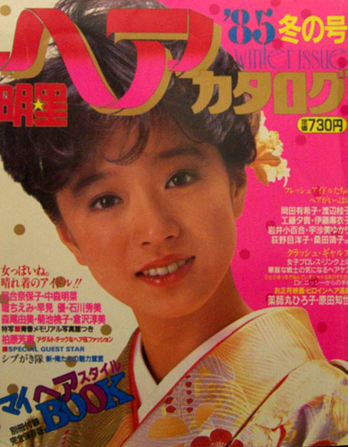 明星ヘアカタログ 1985年1月号 (’85 冬の号) 雑誌