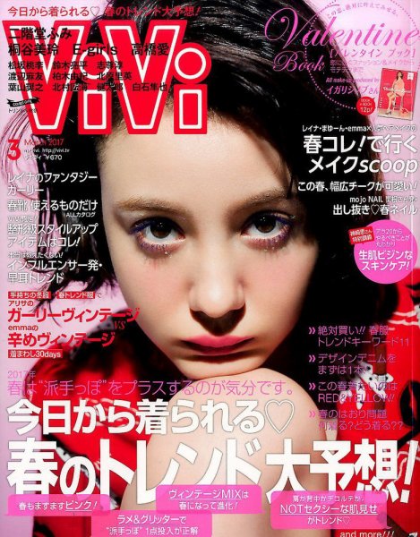  ヴィヴィ/ViVi 2017年3月号 雑誌