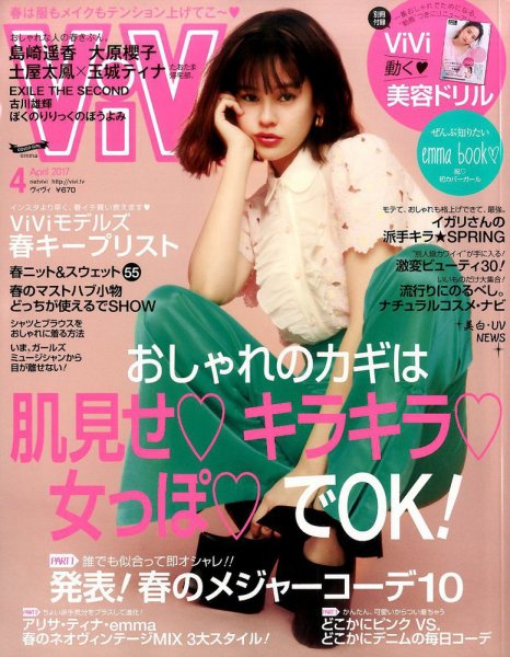  ヴィヴィ/ViVi 2017年4月号 雑誌