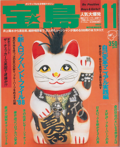  宝島 1987年11月号 (通巻167号) 雑誌