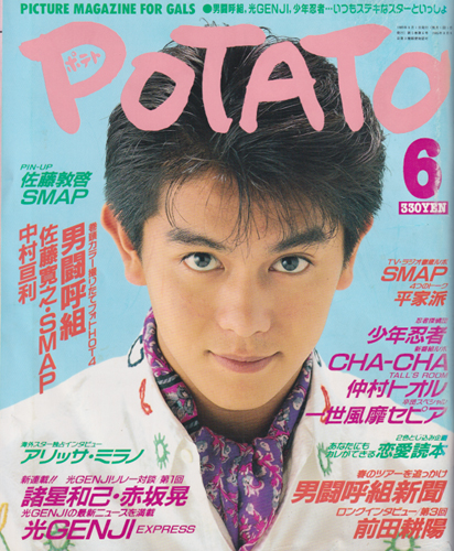 ポテト/POTATO 1989年6月号 雑誌