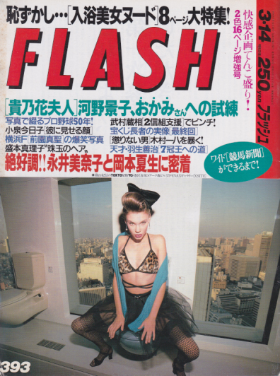 FLASH (フラッシュ) 1995年3月14日号 (393号) 雑誌