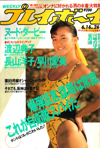  週刊プレイボーイ 1987年6月16日号 (No.26) 雑誌