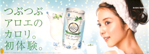 佐々木希 SUNTORY カロリ。 ポスター