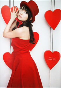 水樹奈々 DVD＆Blu-ray「NANA MIZUKI LIVE GAMES×ACADEMY -RED-」 ポスター