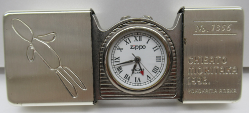 森高千里 「CHISATO MORITAKA 1996」ZIPPO型時計 その他のグッズ