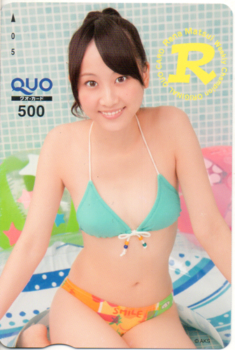 松井玲奈 週刊少年チャンピオン クオカード