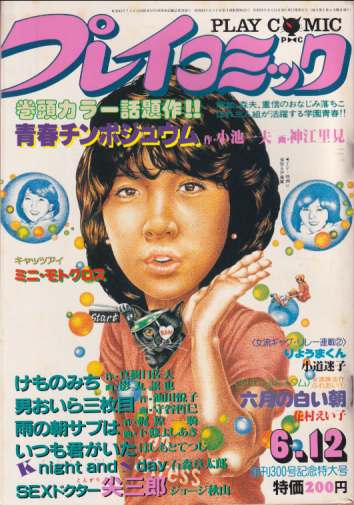  プレイコミック 1980年6月12日号 (通巻300号) 雑誌