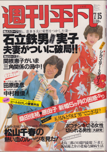  週刊平凡 1982年7月15日号 (通巻1181号) 雑誌