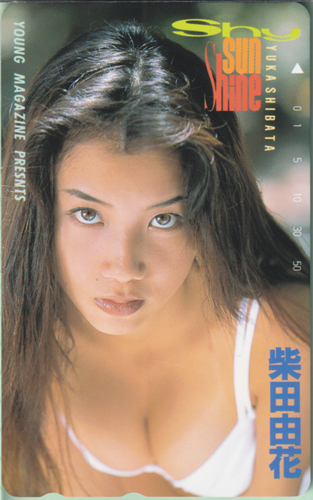 柴田由花 週刊ヤングマガジン テレカ