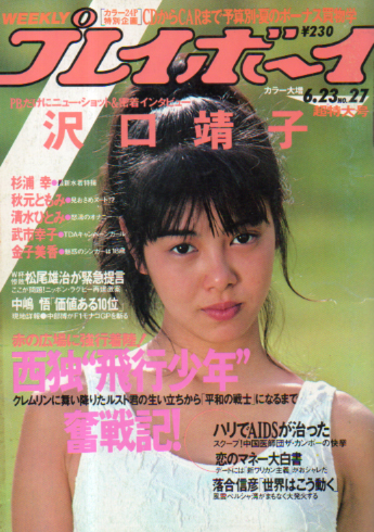  週刊プレイボーイ 1987年6月23日号 (No.27) 雑誌