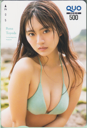豊田ルナ 週刊ヤングマガジン 2025年5月26日号 (No.24) クオカード