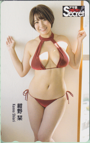 紺野栞 週刊アサヒ芸能増刊 アサ芸Secret!/シークレット テレカ