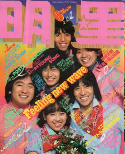  Myojo/月刊明星 1980年6月号 雑誌