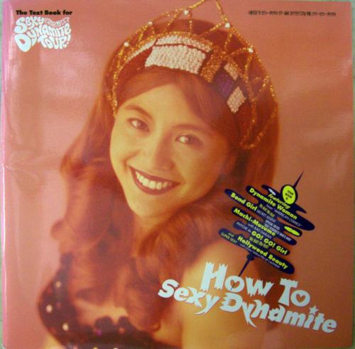 小泉今日子 1991 セクシーダイナマイトツアー MMK作戦 How To Sexy Dynamite コンサートパンフレット