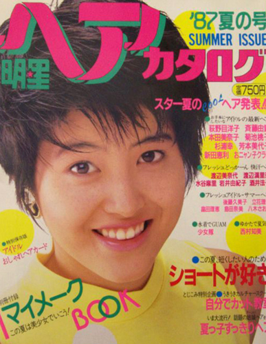 明星ヘアカタログ 1987年7月号 ('87 夏の号) [雑誌] | カルチャー