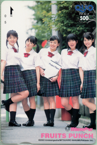 FRUITS PUNCH ミミュウ/memew クオカード