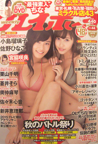  週刊プレイボーイ 2014年11月3日号 (No.44) 雑誌